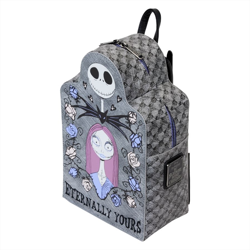 Loungefly The Nightmare Before Christmas - Jack & Sally Eternally Yours Mini Backpack/Product Detail/Bags
