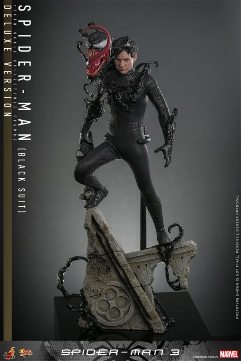 Spider-Man 3 - Spider-Man (Black Suit) Deluxe 1:6 Scale Collecatable Action Figure/Product Detail/Figurines