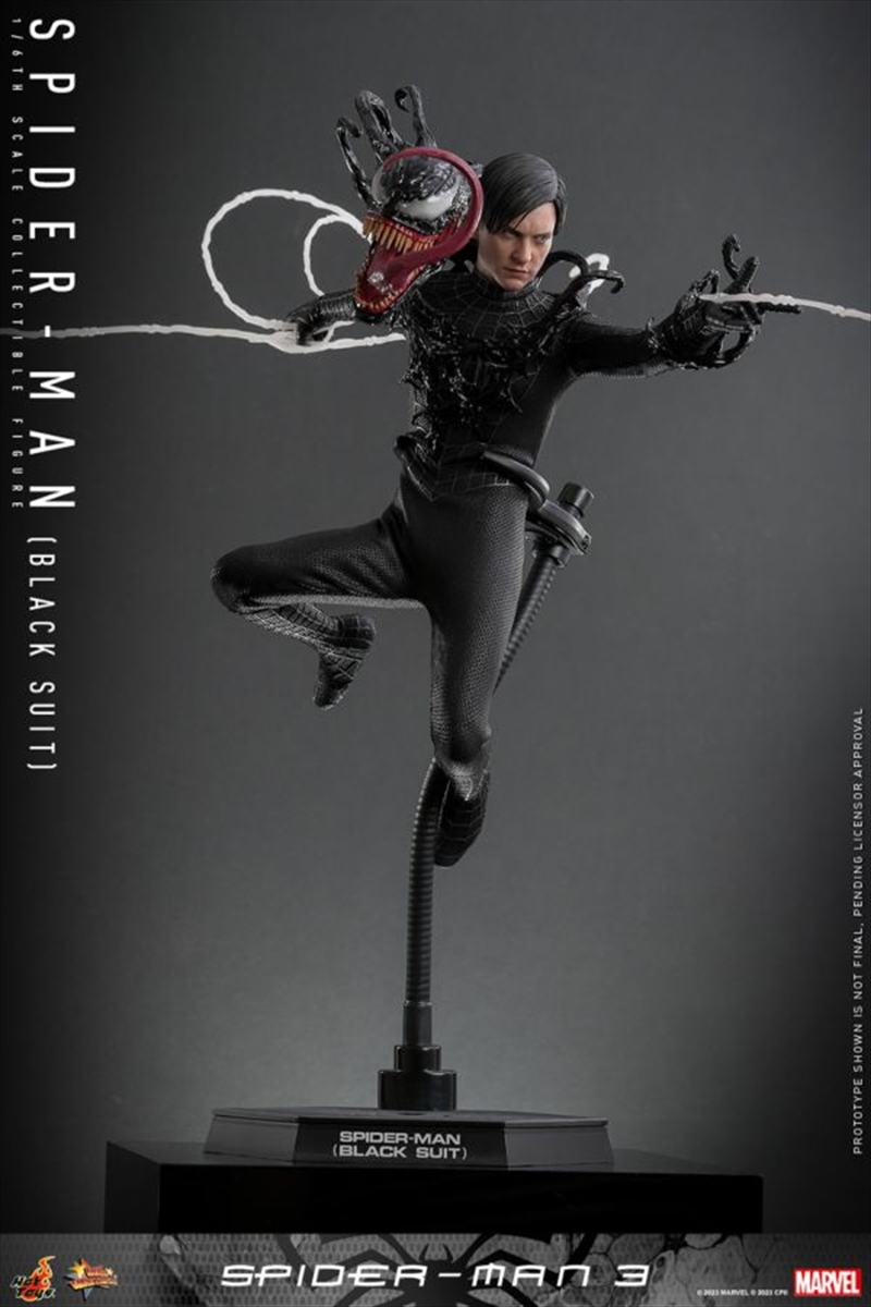 Spider-Man 3 - Spider-Man (Black Suit) 1:6 Scale Collectable Aciton Figure/Product Detail/Figurines