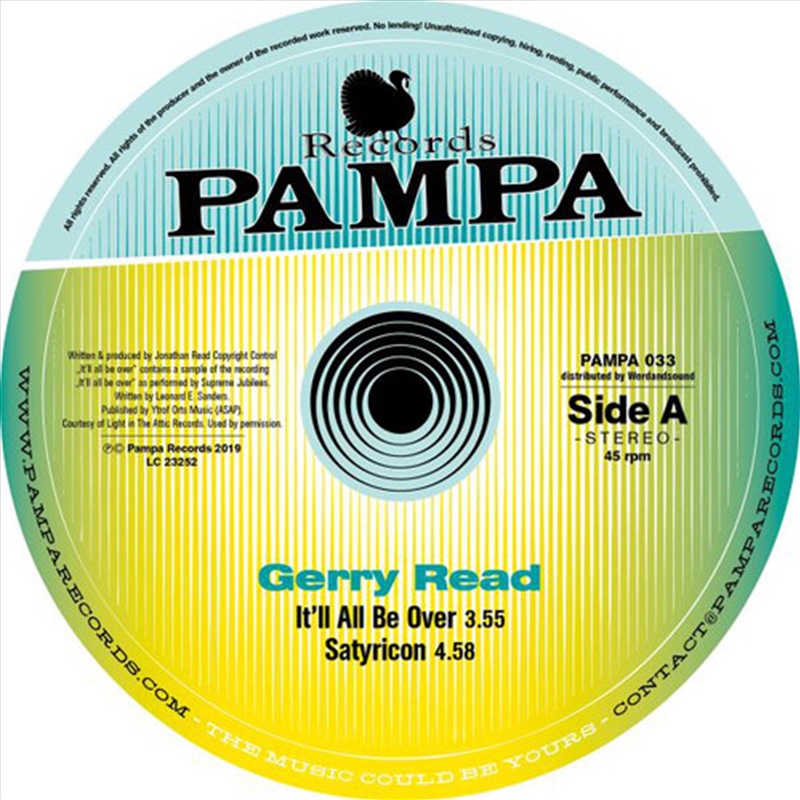 It'll All Be Over (DJ Koze)/Product Detail/Dance