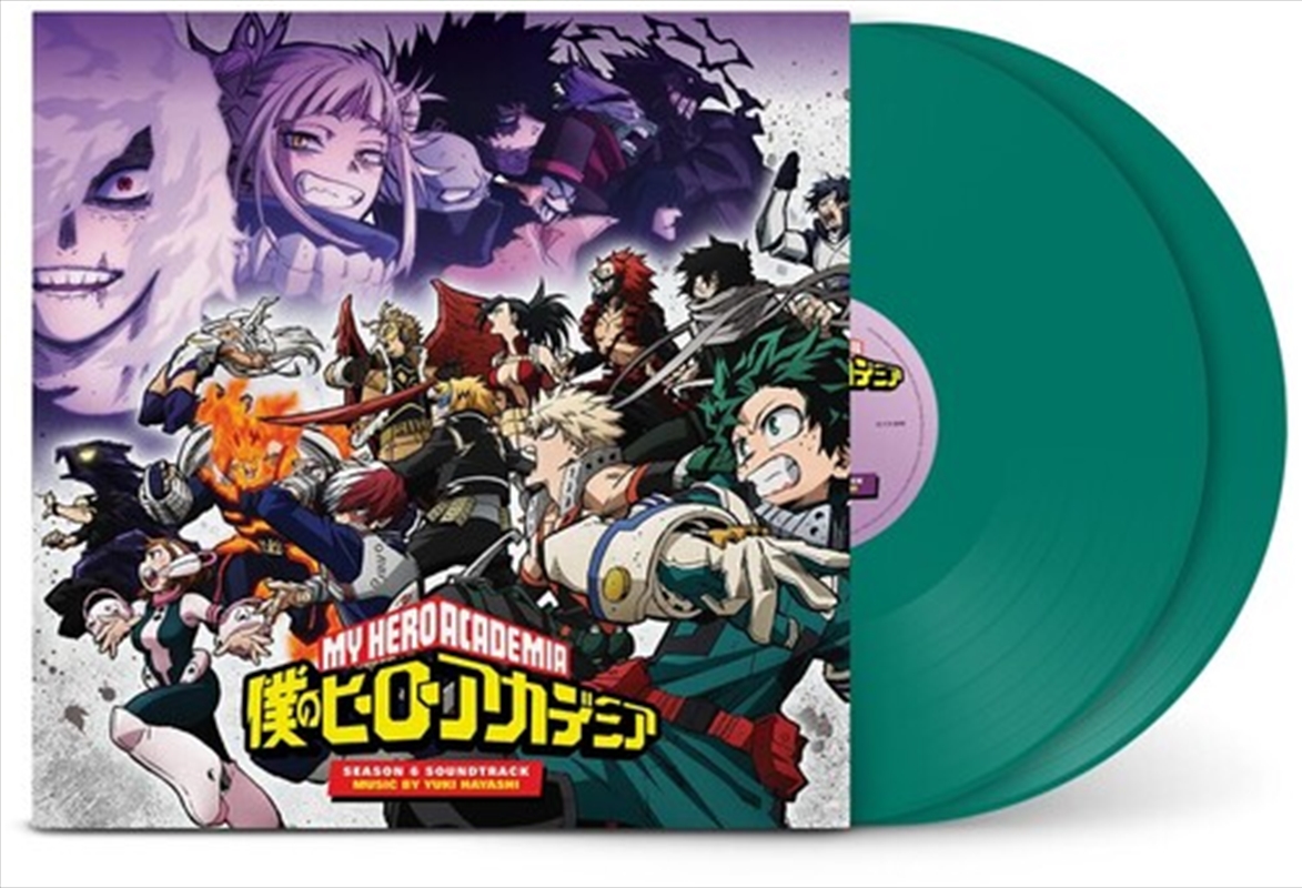 My Hero Academia: Season 6 (Original Soundtrack) - 140-Gram Green Coloured Vinyl/Product Detail/Soundtrack