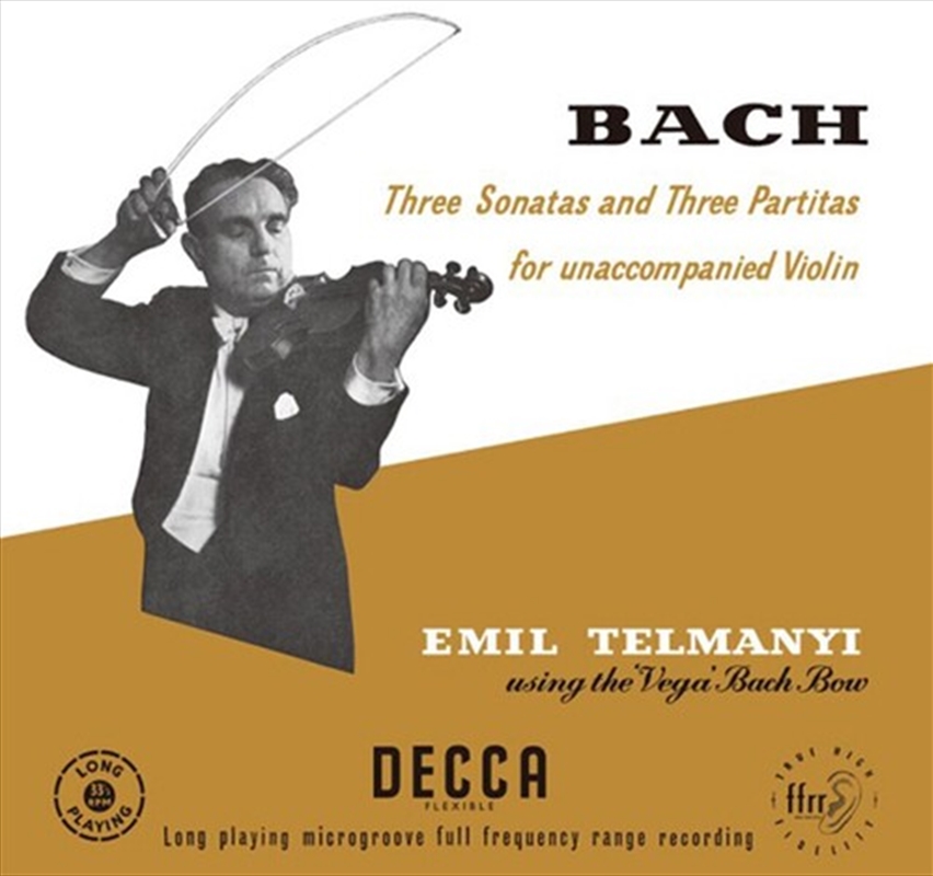 Three Sonatas & Three Partitas For Unaccompanied Violin (J.S. Bach)/Product Detail/Classical