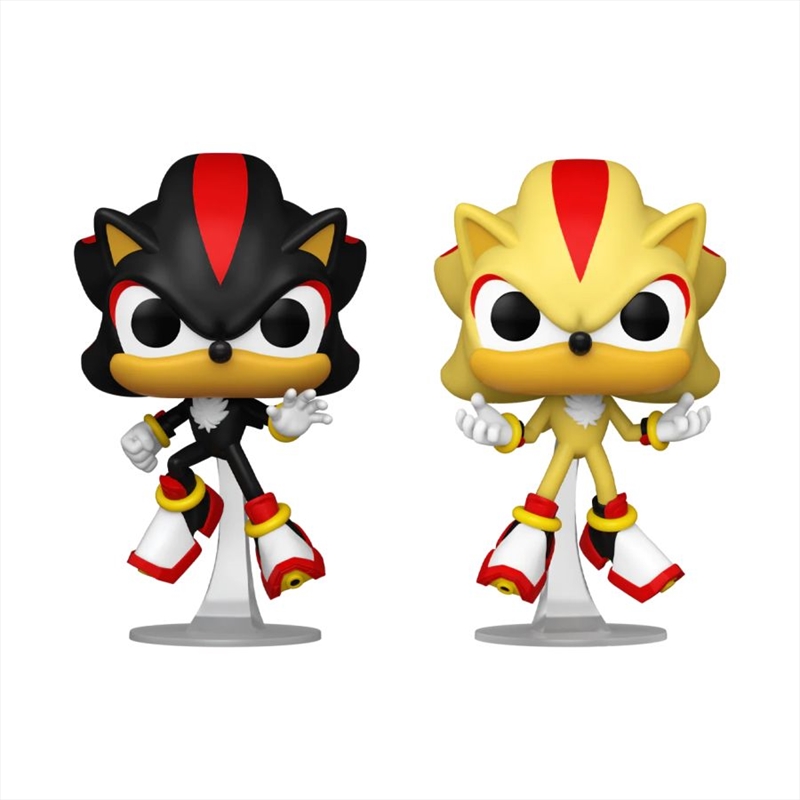 Sonic - Shadow & Super Shadow US Exclusive Glow Pop! Vinyl 2-Pack [RS]/Product Detail/Movies