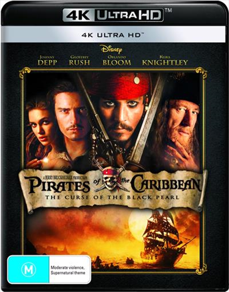 Pirates Of The Caribbean - The Curse Of The Black Pearl  UHD/Product Detail/Action