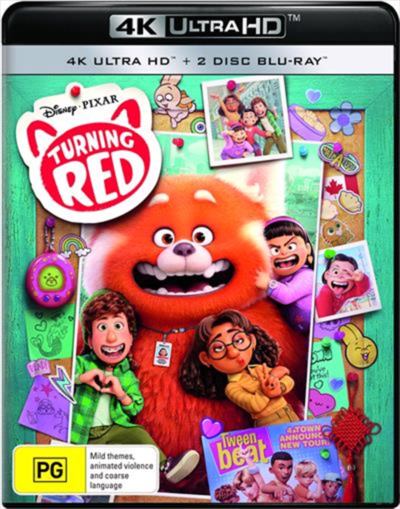 Turning Red  2 Blu-ray + UHD/Product Detail/Disney