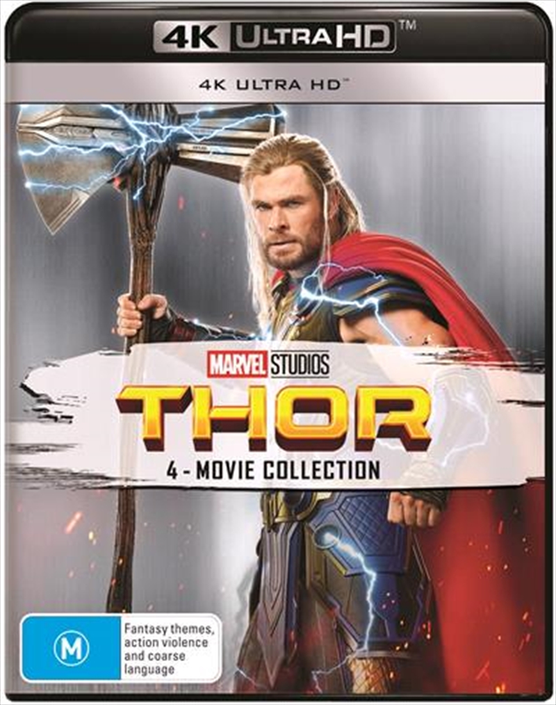 Thor / Thor - The Dark World / Thor - Ragnarok / Thor - Love And Thunder  UHD - Quadruple Pack/Product Detail/Action