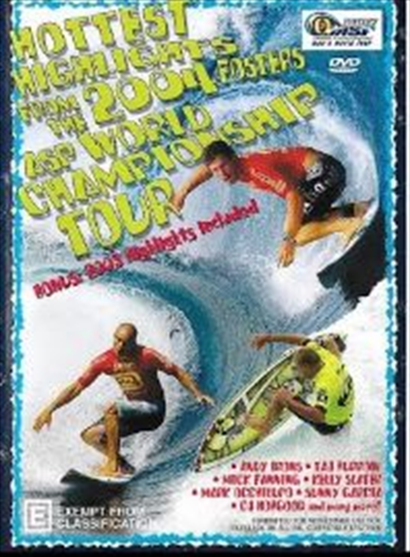 Hottest Highlights 2004 ASP World Championship Tour/Product Detail/Movies on DVD, Blu-ray & 4K