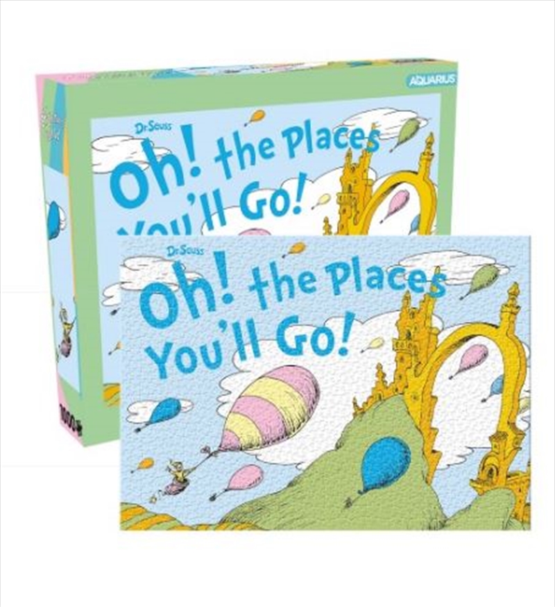 Oh, The Places You'll Go! - Balloon Dr Seuss 1000 Piece Puzzle/Product Detail/Jigsaw Puzzles