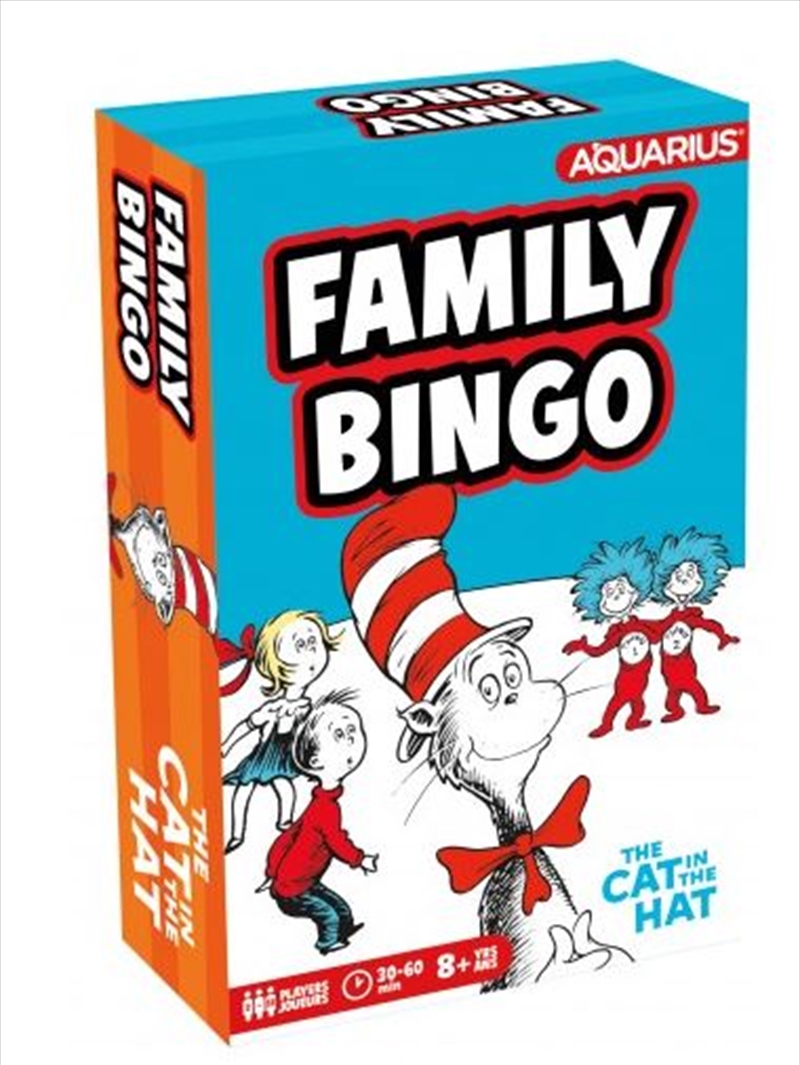 The Cat in the Hat Family Bingo Game/Product Detail/Card Games