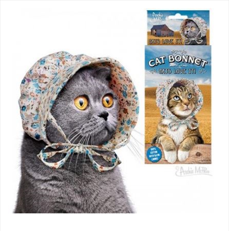 Archie McPhee - Cat Bonnet/Product Detail/Pet Accessories