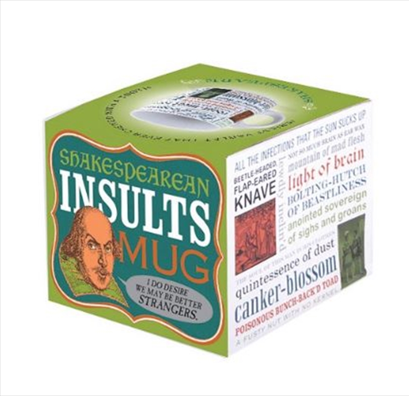 Unemployed Philosophers Guild - Insults Shakespeare Mug/Product Detail/Mugs