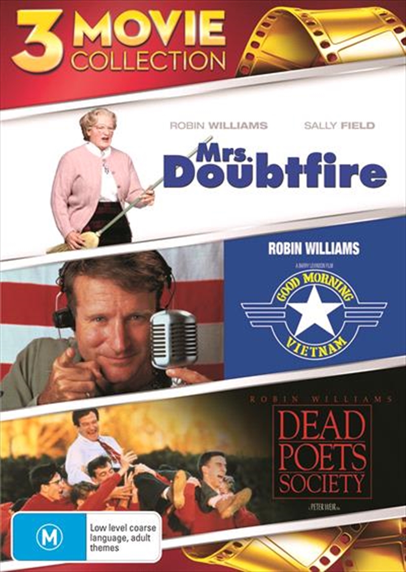 Dead Poet's Society / Good Morning Vietnam / Mrs Doubtfire/Product Detail/Comedy