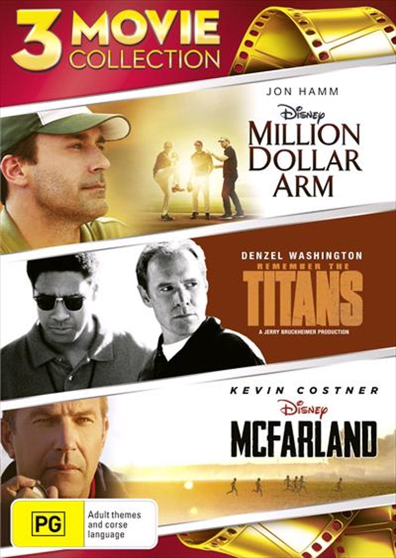 Million Dollar Arm / McFarland USA / Remember The Titans/Product Detail/Drama