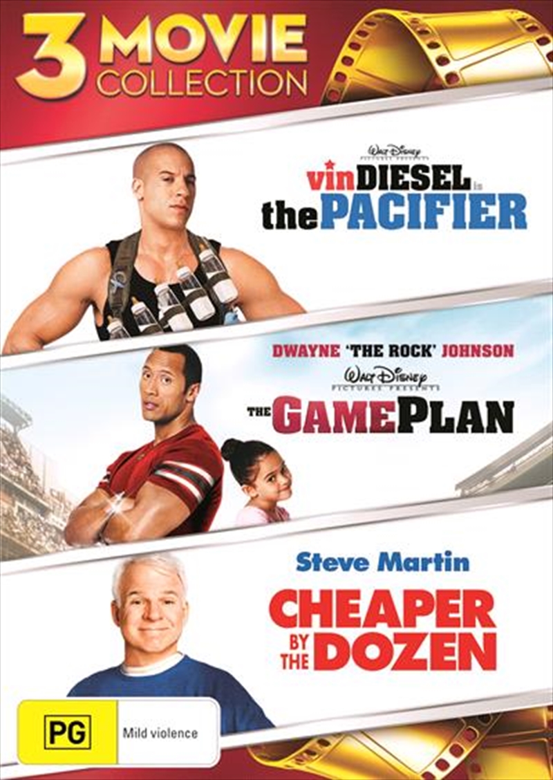 Pacifier / The Game Plan / Cheaper By The Dozen, The/Product Detail/Comedy
