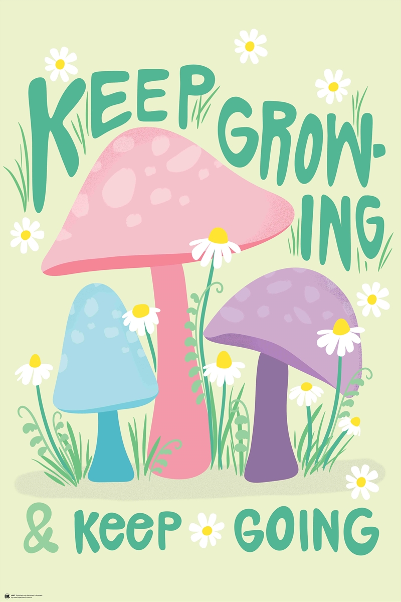 Motivational - Keep Growing - Reg Poster/Product Detail/Posters & Prints