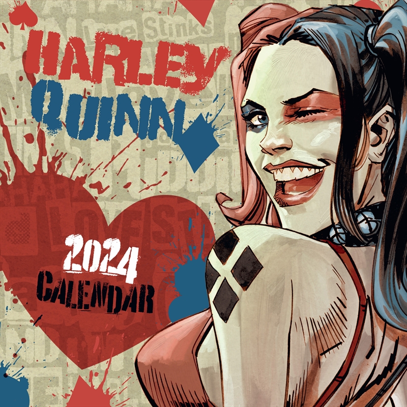 Dc Comics Harley Quinn 2024 Square Wall Calendar/Product Detail/Calendars & Diaries