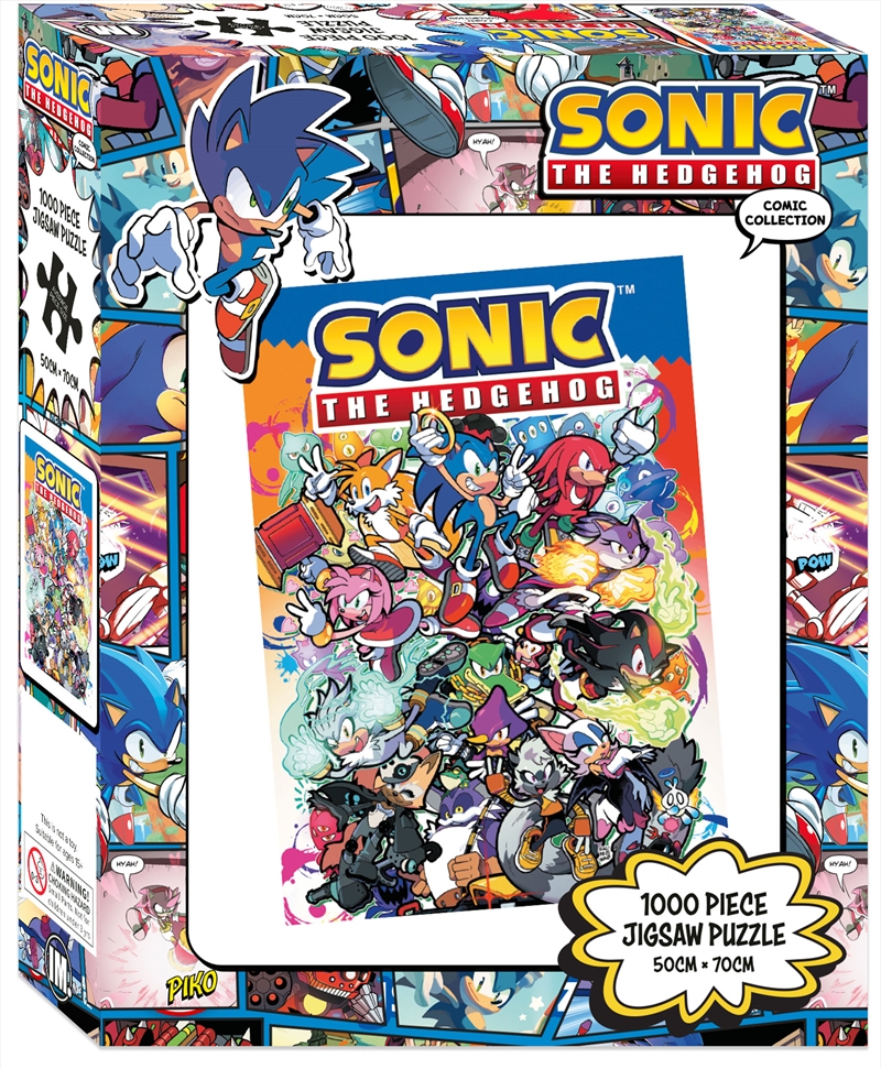 Sonic The Hedgehog - Comic Characters - 1000pc Puzzle/Product Detail/Jigsaw Puzzles