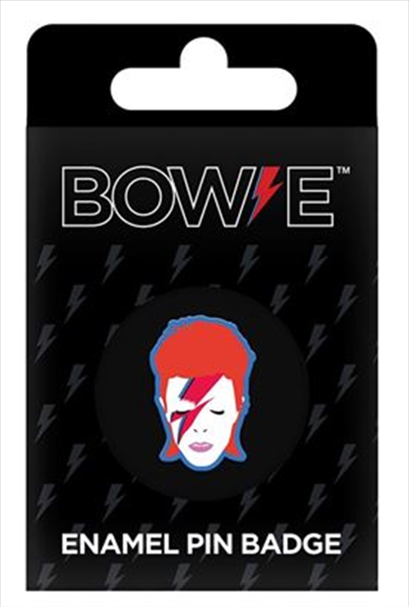 David Bowie - Aladdin Sane - Enamel Pin Badge/Product Detail/Buttons & Pins