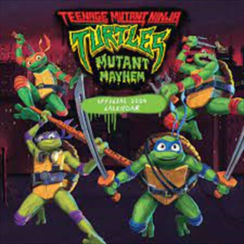 Teenage Mutant Ninja Turtles Mutant Mayhem 2024 Calendar/Product Detail/Calendars & Diaries