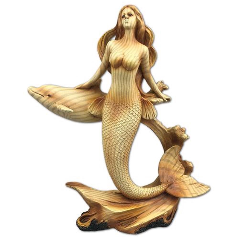 Mermaid And Dolphin Resin Plaque/Product Detail/Posters & Prints