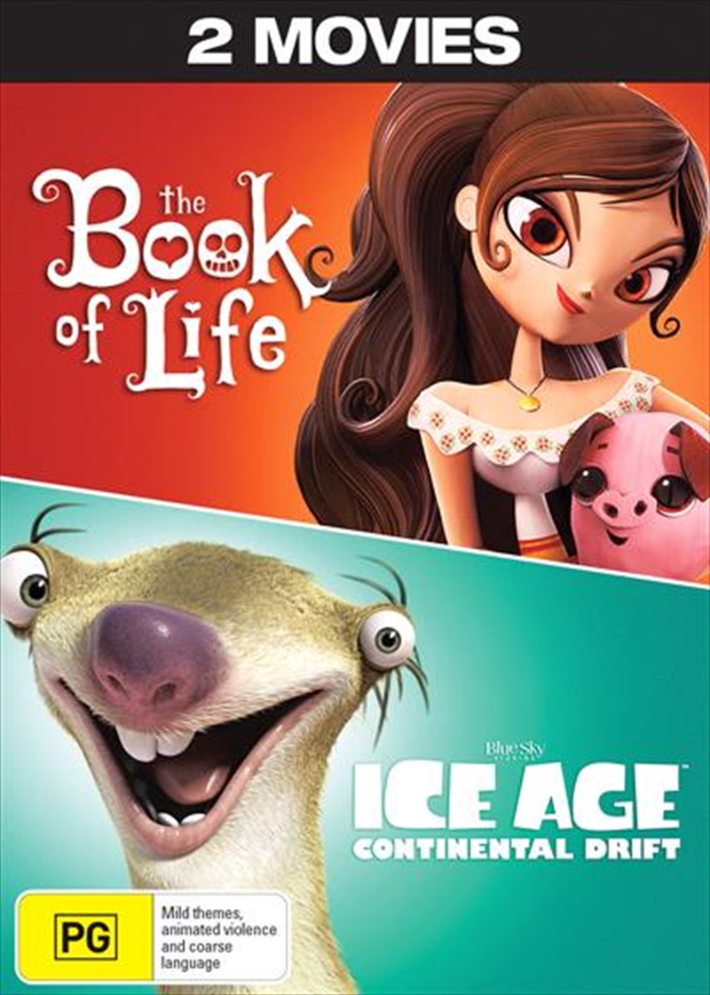 Ice Age 4 - Continental Drift / The Book Of Life  Double Pack/Product Detail/Animated