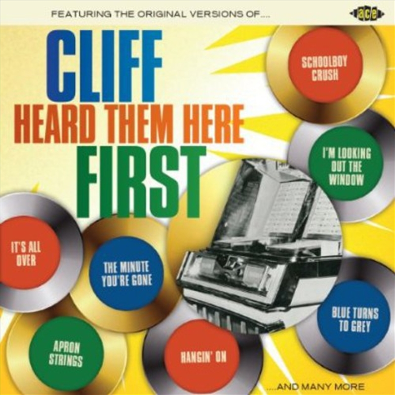 Cliff Heard Them Here First/Product Detail/Rock
