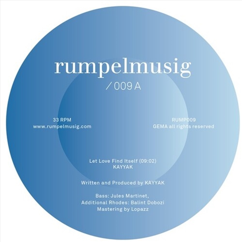 Let Love Find Itself / You Blo/Product Detail/Dance