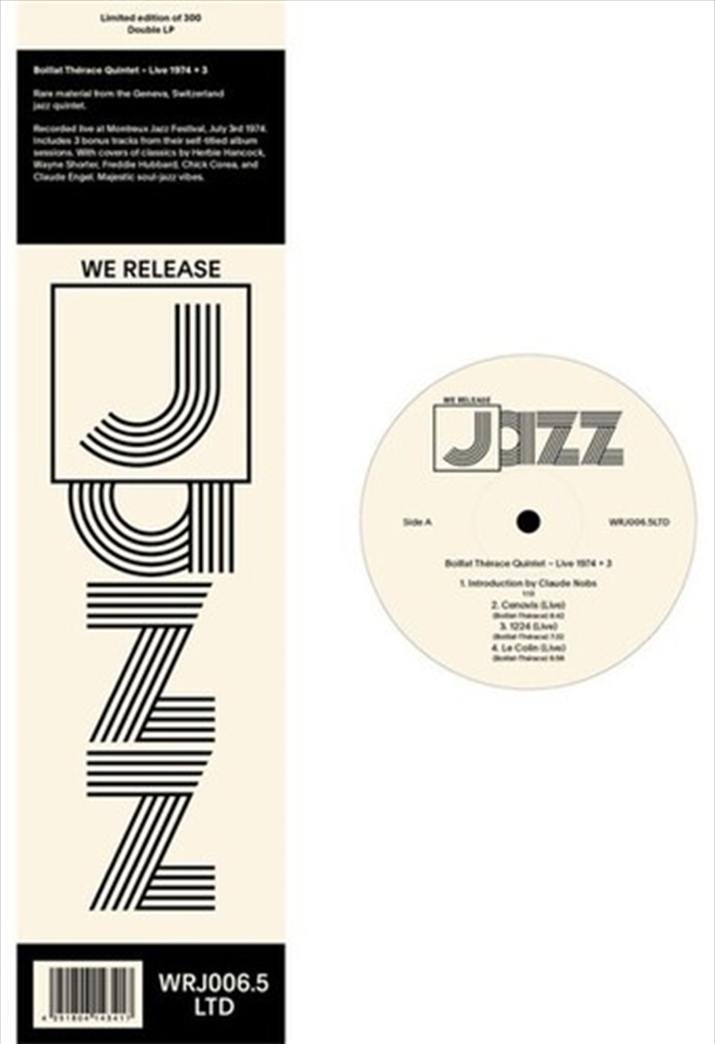 Live 1974 & 3/Product Detail/Jazz
