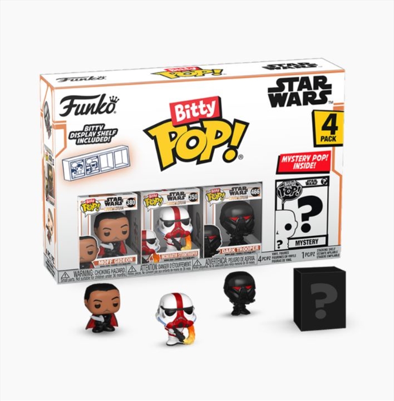 Star Wars: The Mandalorian - Moff Gideon Bitty Pop! 4-Pack/Product Detail/Funko Collections