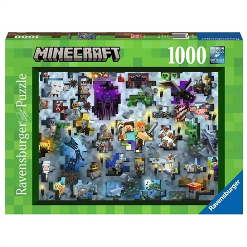 Minecraft Challenge 1000 Piece Puzzle/Product Detail/Jigsaw Puzzles