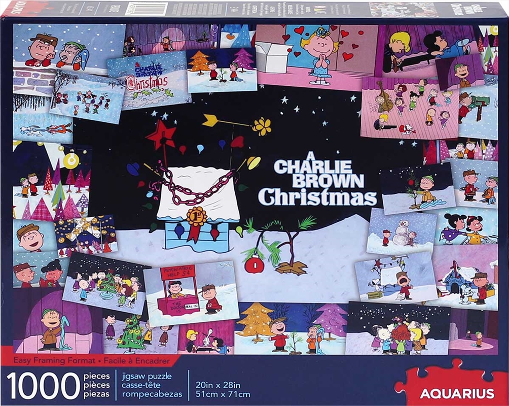 Charlie Brown Collage Christmas 1000 Piece/Product Detail/Education and Kids