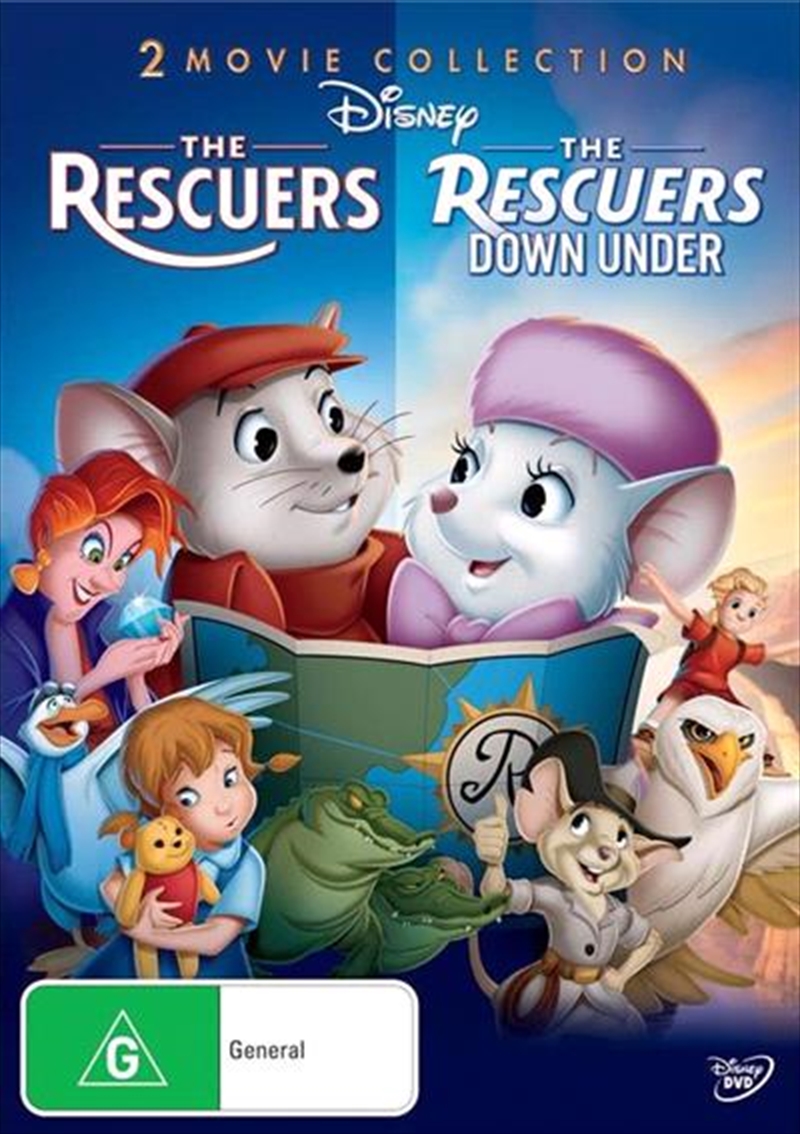 Rescuers  / The Rescuers Down Under, The/Product Detail/Disney