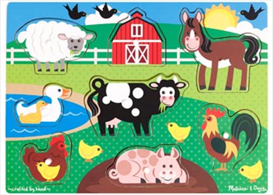 Farm Peg Puzzle/Product Detail/Jigsaw Puzzles