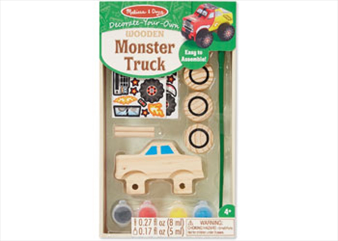 Created By Me! Wooden Monster Truck/Product Detail/Toys