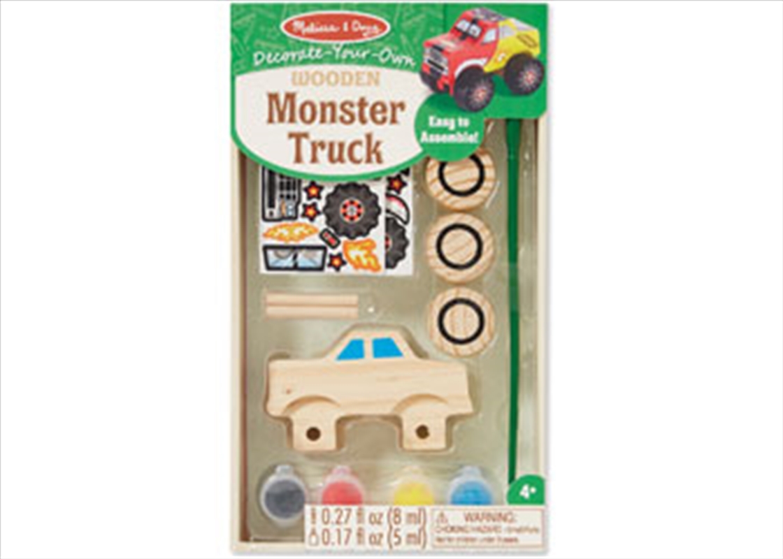 Created By Me! Wooden Monster Truck/Product Detail/Toys