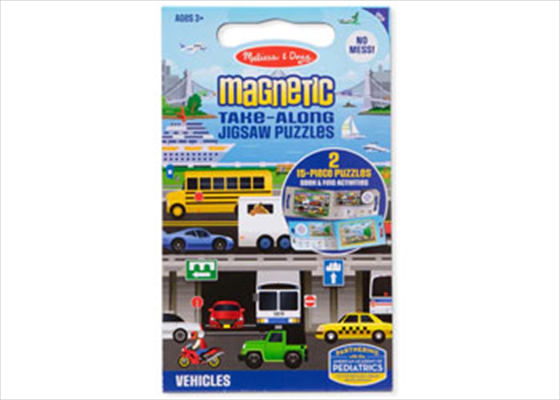 Magnetic Take Along Jigsaw Puzzles - Vehicles/Product Detail/Jigsaw Puzzles