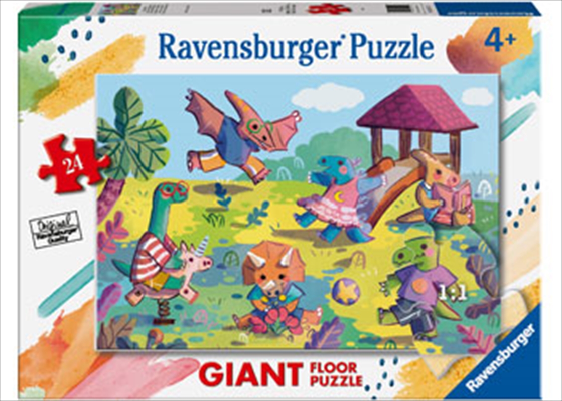 Dinosaurs At Playground Supersize/Product Detail/Jigsaw Puzzles