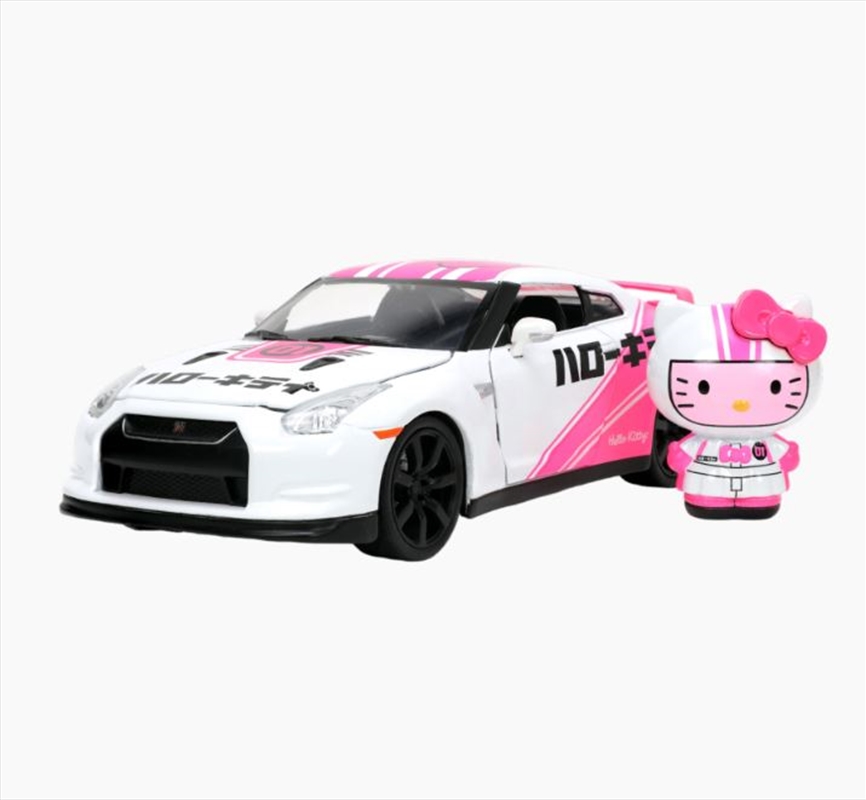 Hello Kitty & Friends: Tokyo Speed - Hello Kitty & 2009 Nissan GT-R (R35) 1:24 Diecast Vehicle/Product Detail/Figurines