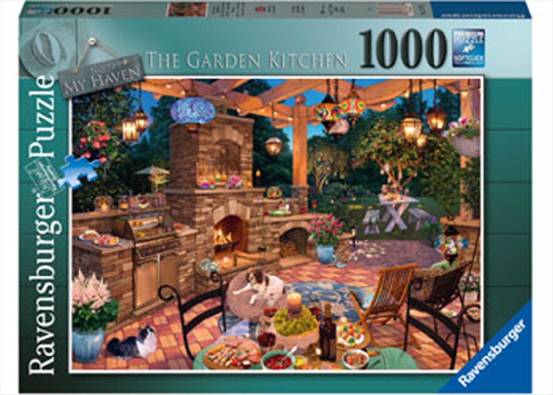 My Haven No.10 The Garden Kitchen 1000 Piece/Product Detail/Jigsaw Puzzles