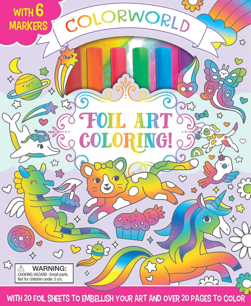 ColorWorld: Foil Art Coloring!/Product Detail/Kids Activity Books