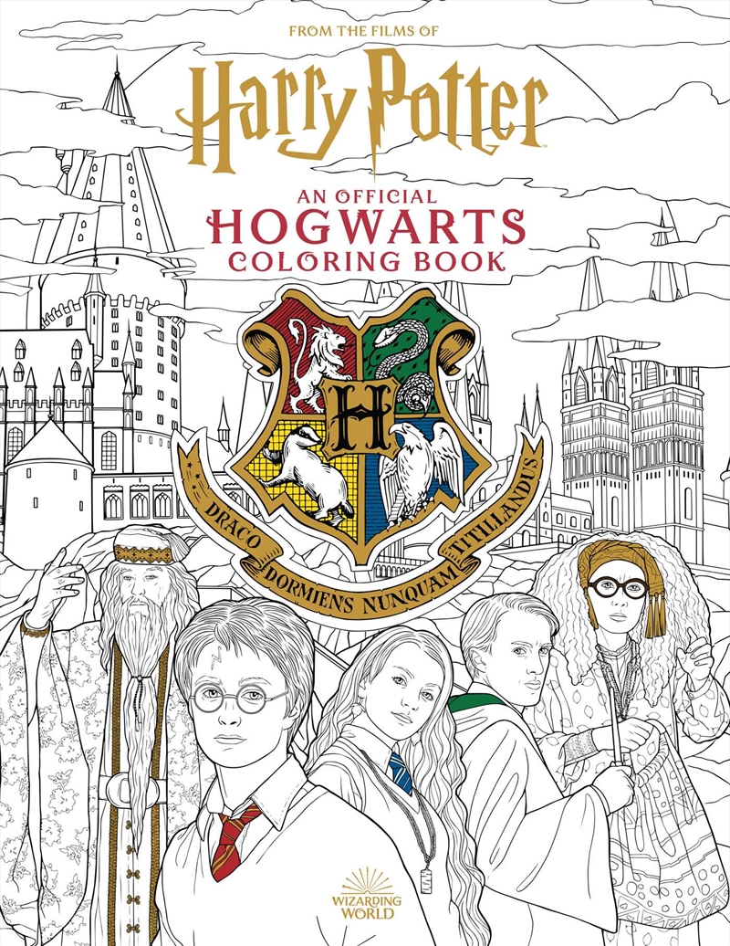 Harry Potter: An Official Hogwarts Coloring Book/Product Detail/Adults Colouring