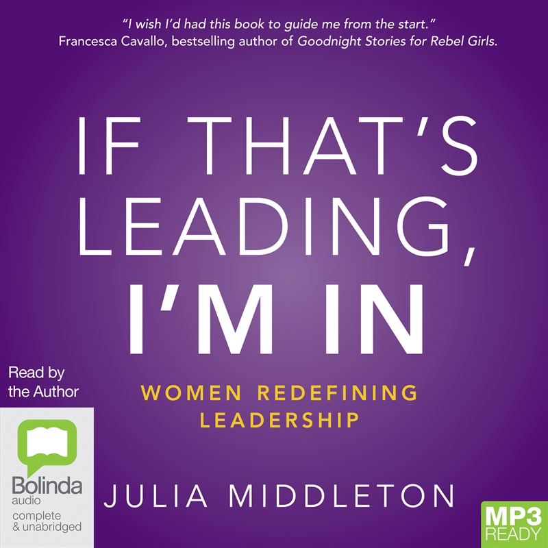If That's Leading, I'm In Women Redefining Leadership/Product Detail/Business Leadership & Management