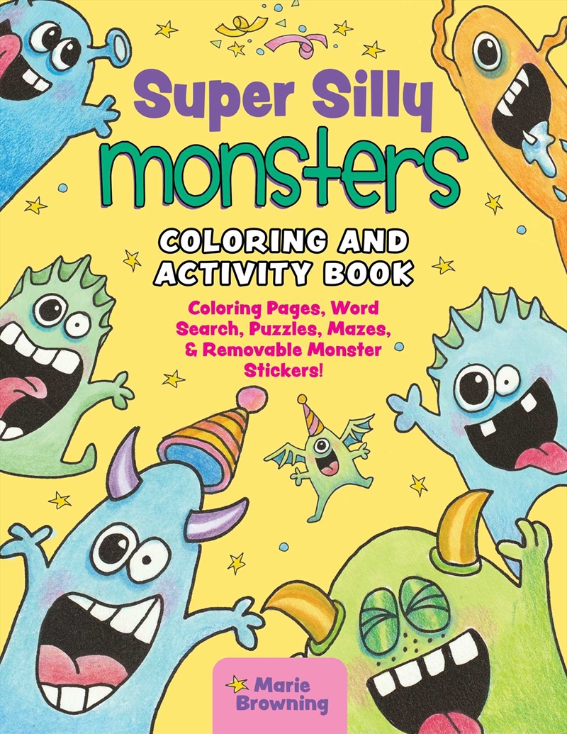 Super Silly Monsters Coloring and Activity Book/Product Detail/Kids Activity Books