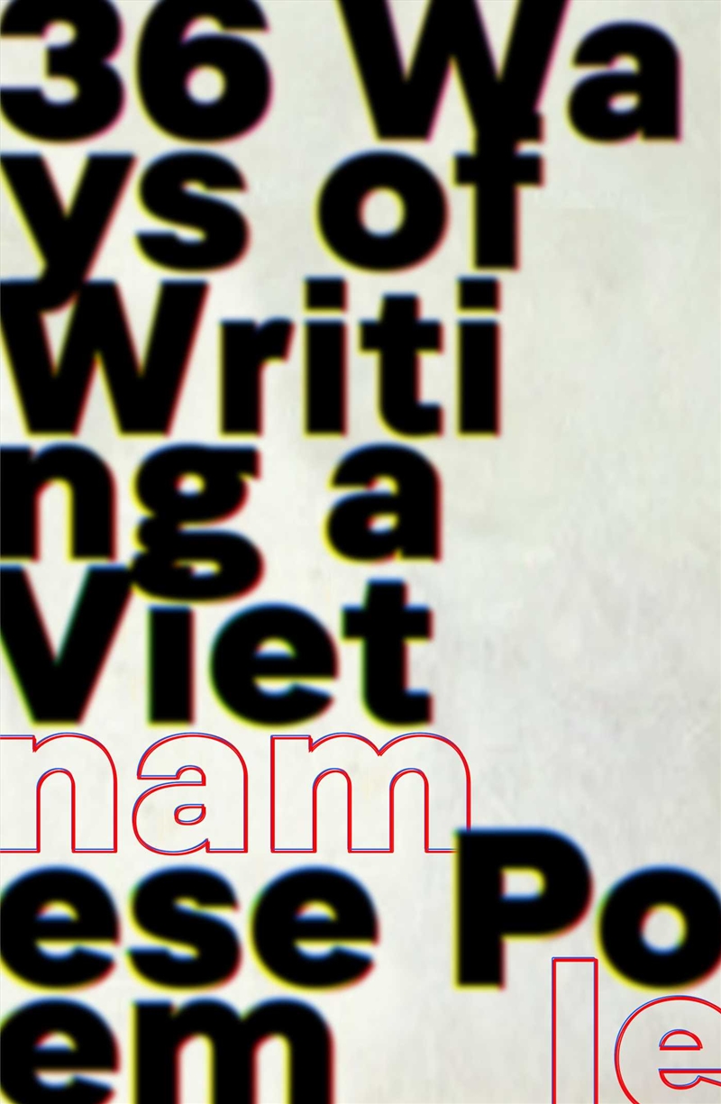36 Ways of Writing a Vietnamese Poem/Product Detail/Poetry