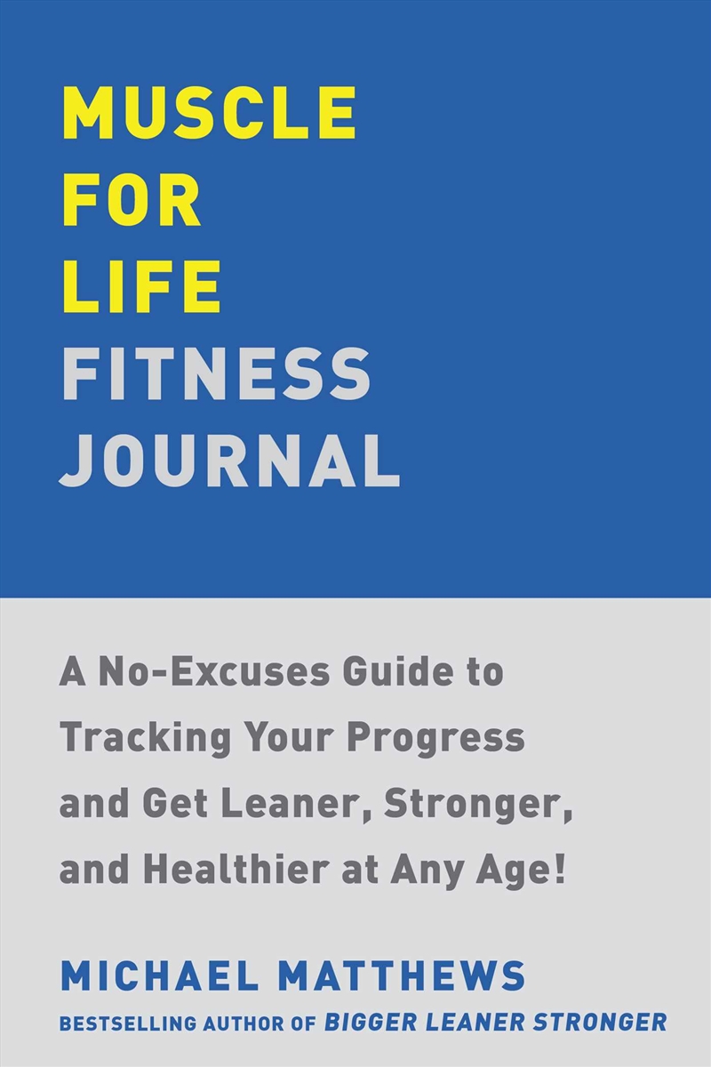 Buy Muscle for Life Fitness Journal Online Sanity
