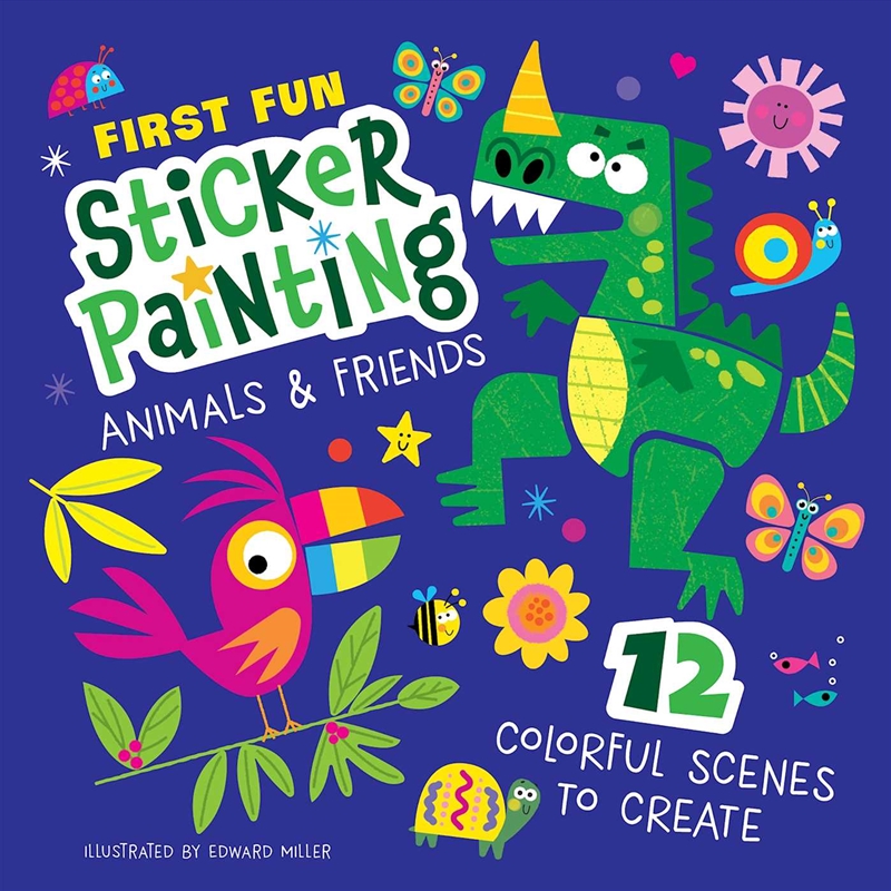 First Fun: Sticker Painting Animals & Friends/Product Detail/Kids Activity Books