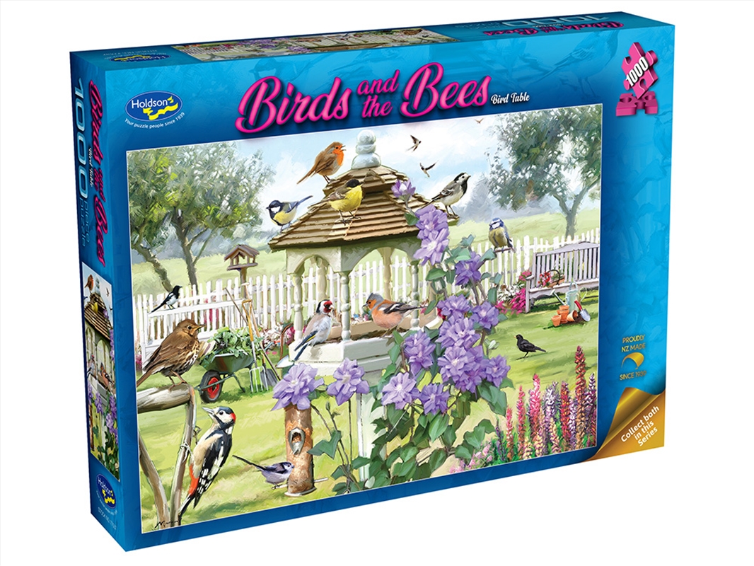 Birds & Bees Bird Table 1000 Piece/Product Detail/Jigsaw Puzzles