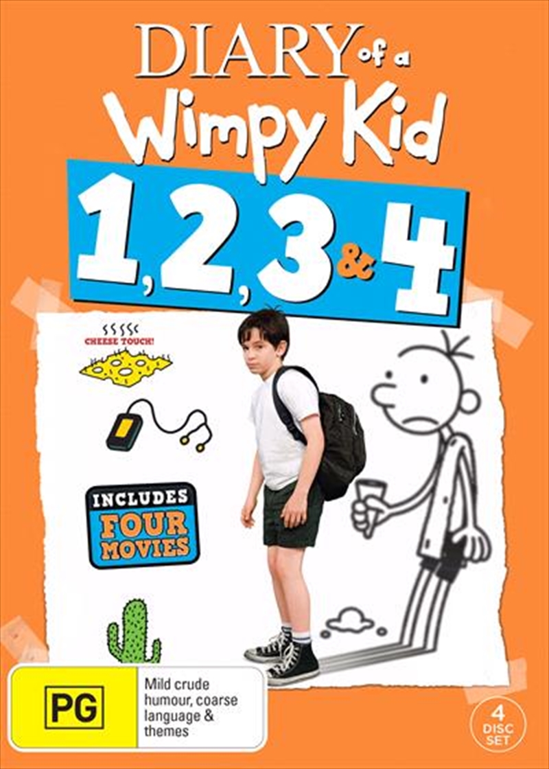 Diary Of A Wimpy Kid  4 Pack/Product Detail/Comedy