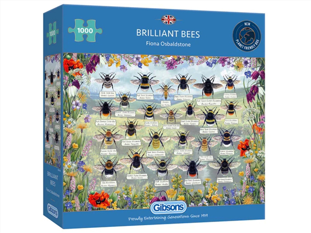Brilliant Bees 1000 Piece/Product Detail/Jigsaw Puzzles
