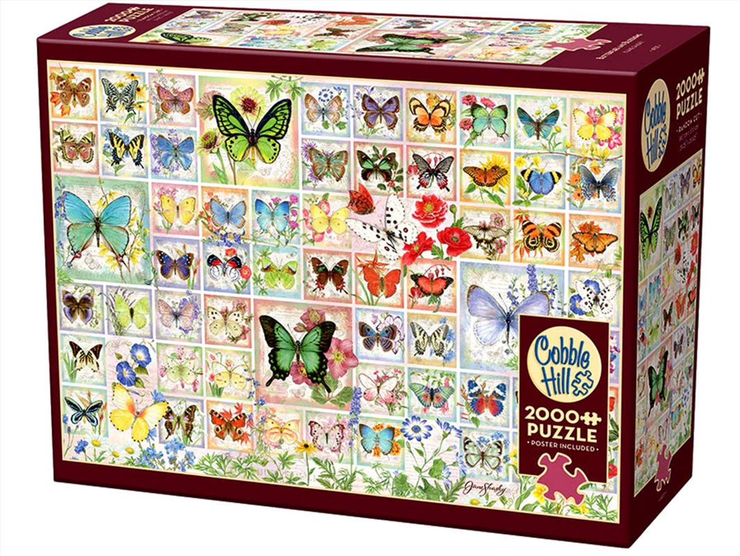 Butterflies & Blossoms 2000 Piece/Product Detail/Jigsaw Puzzles
